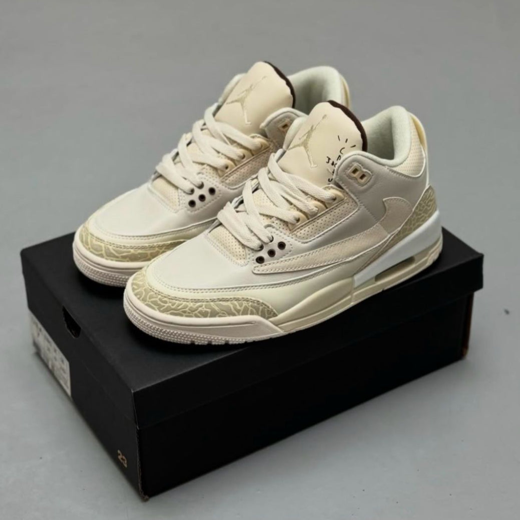 NIKE JORDAN 3 FULL BEIGE