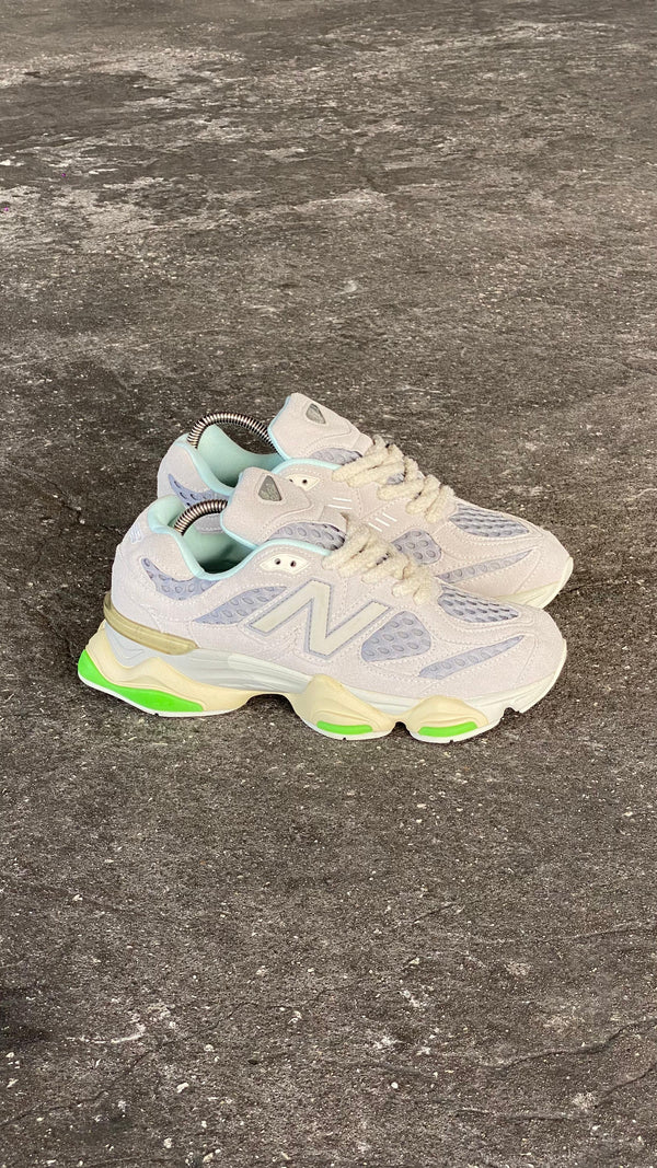 NEW BALANCE 9060 GRIS PRINT VERDE