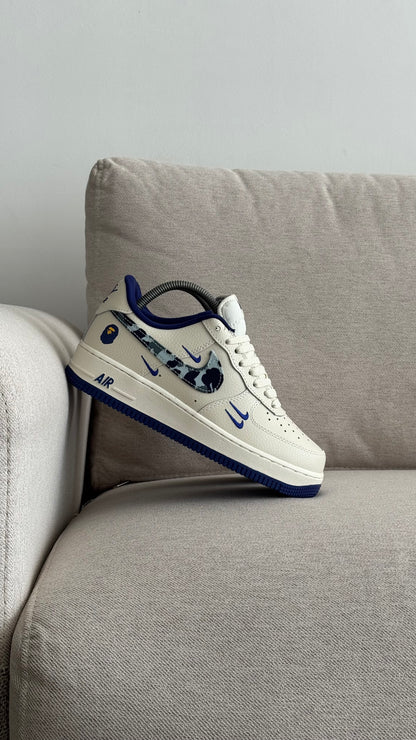 NIKE AF1 BAPE BLANCO AZUL