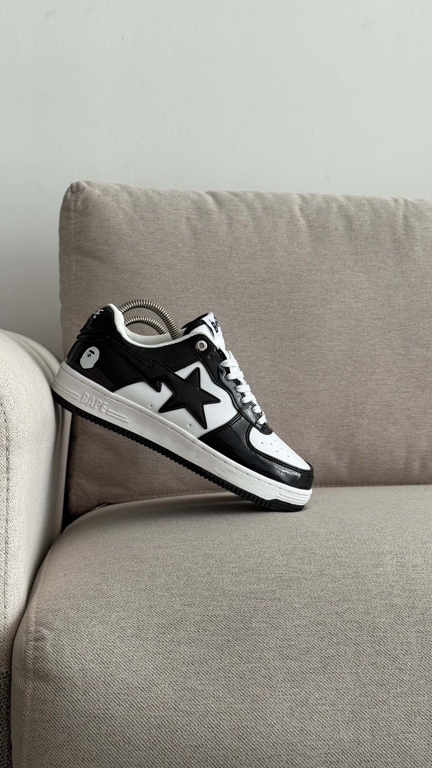 AF1 BAPE NEGRO BLANCO