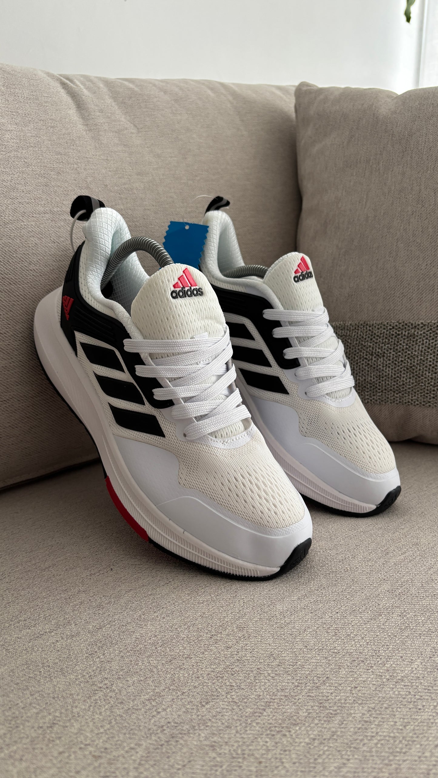 ADIDAS BOUNCE BLANCO NEGRO