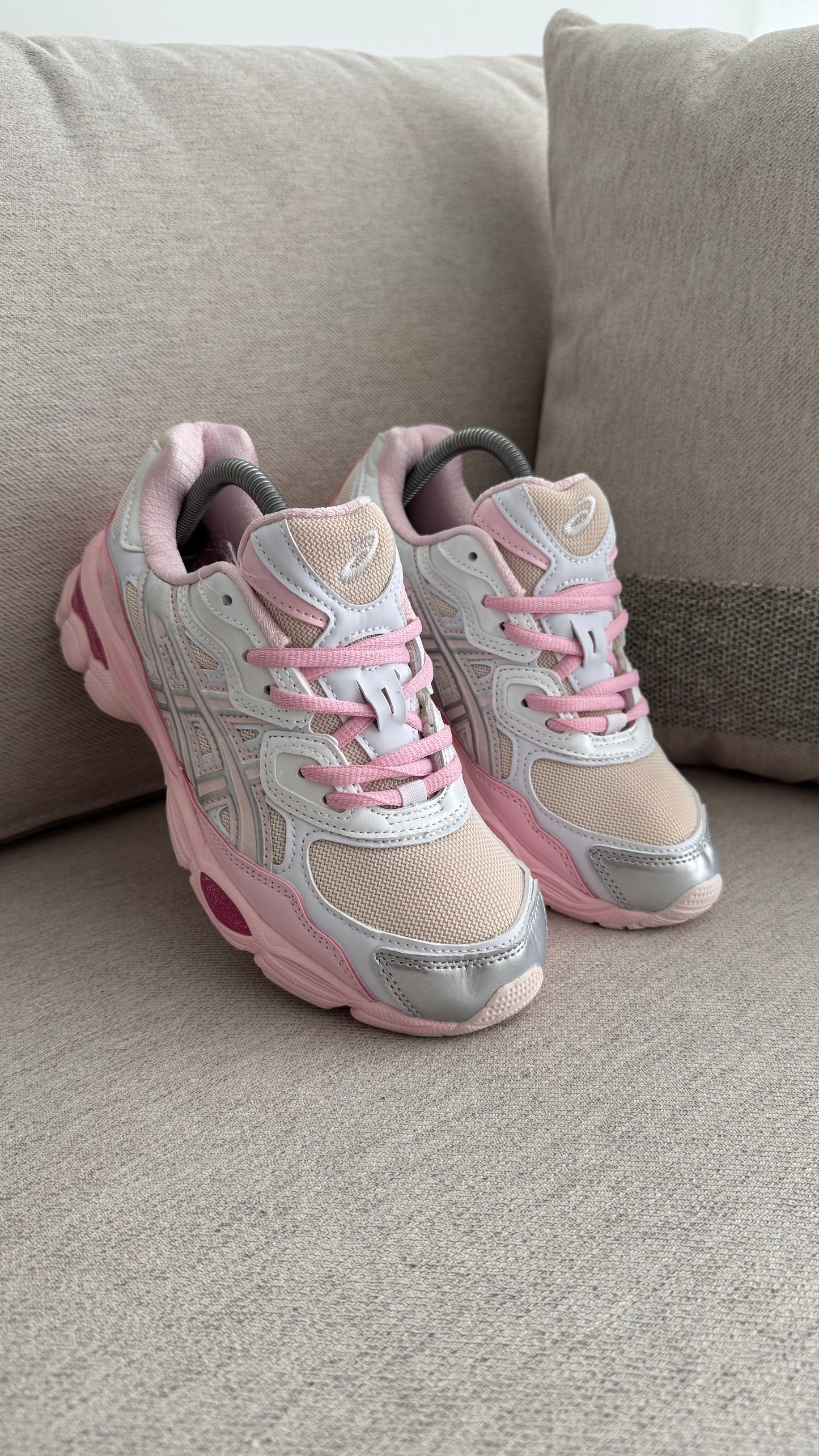 ASICS GRIS ROSA