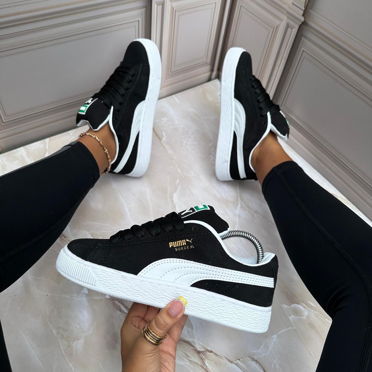 PUMA SUEDE XL - NEGRO