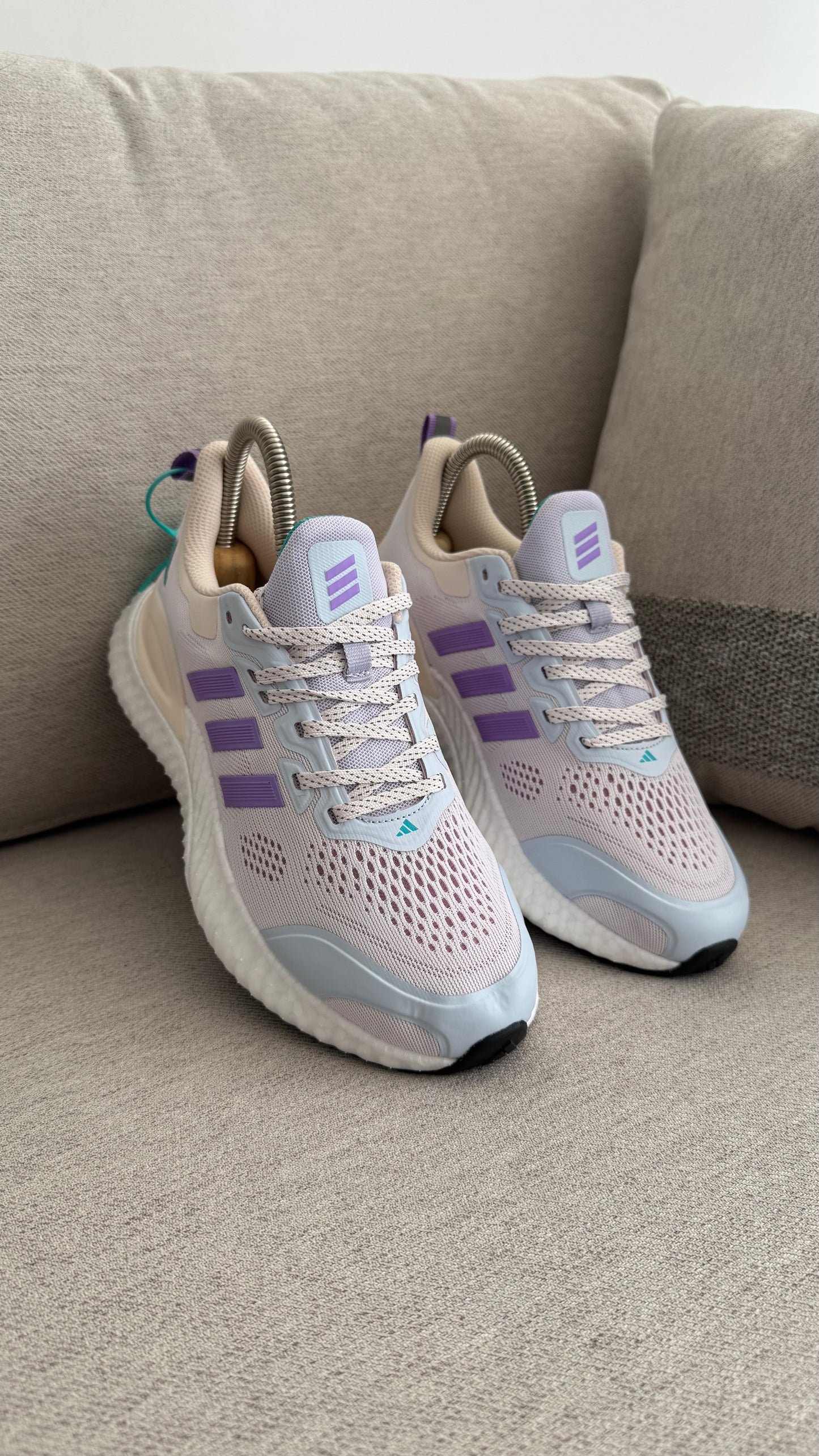 ADIDAS ALPHABOUNCE GRIS MORADO