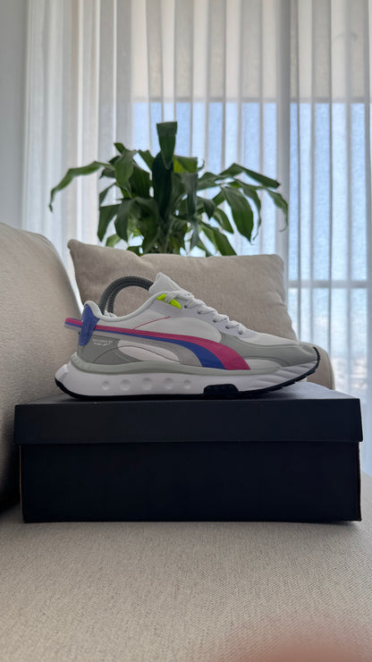 PUMA NEYMAR BLANCO MORADO ROSA