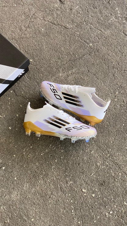 ADIDAS GUAYO F50 NIÑO DORADO