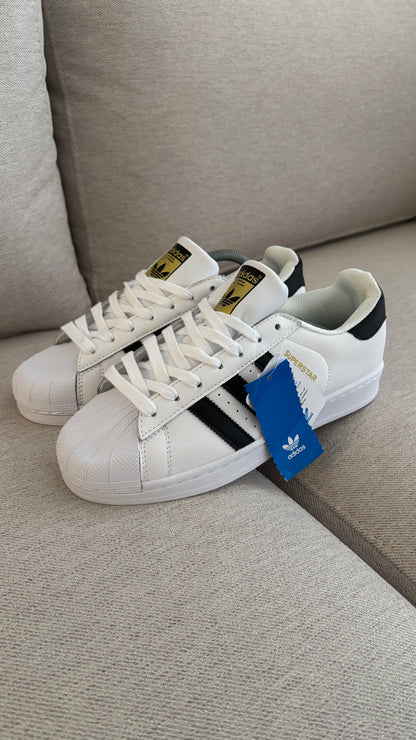 ADIDAS SUPER STAR CLASICO BLANCO NEGRO