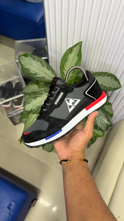 LECOP TENIS NEGRO BLANCO ROJO