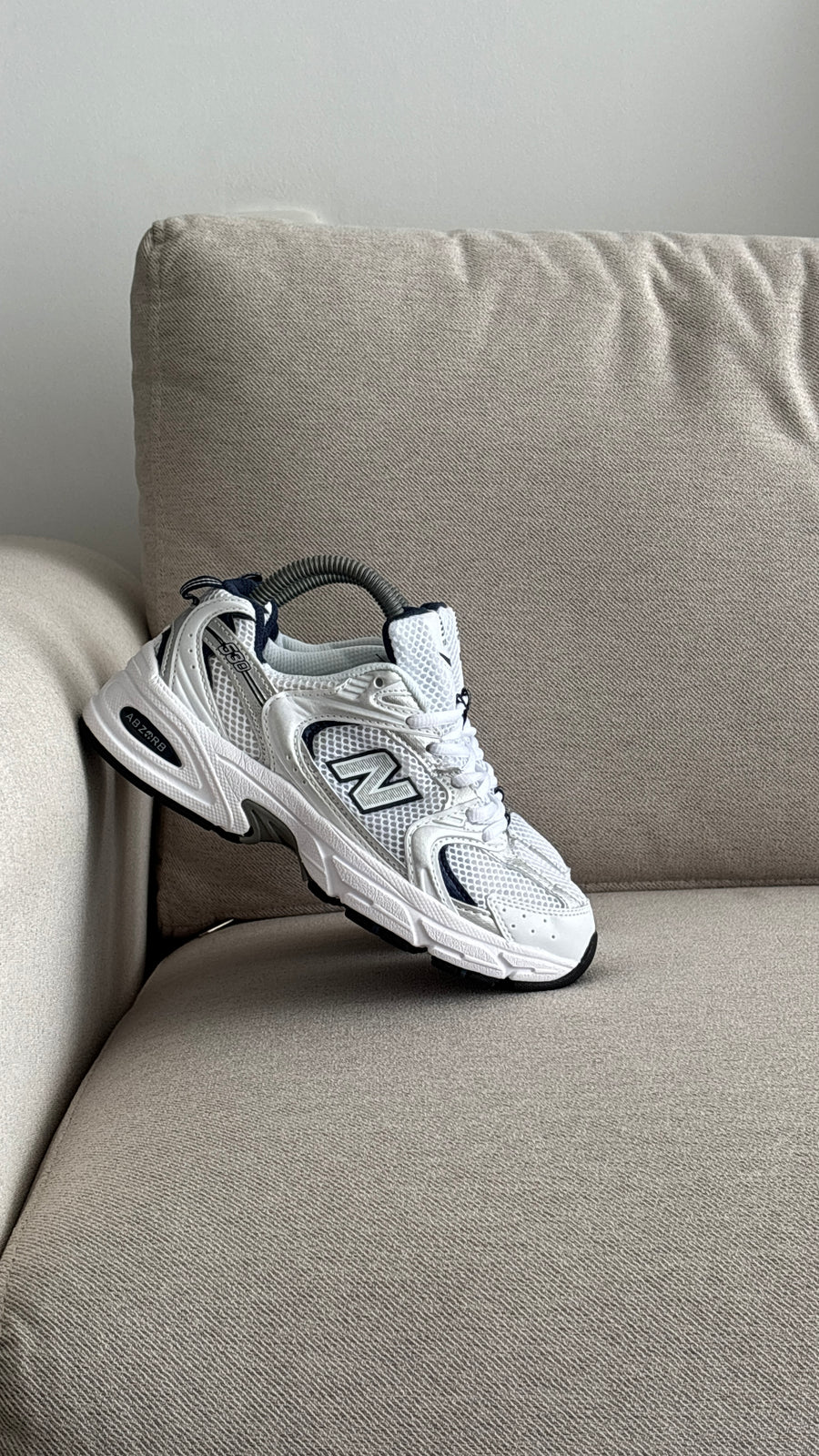 NEW 530 CLASICO BLANCO AZUL