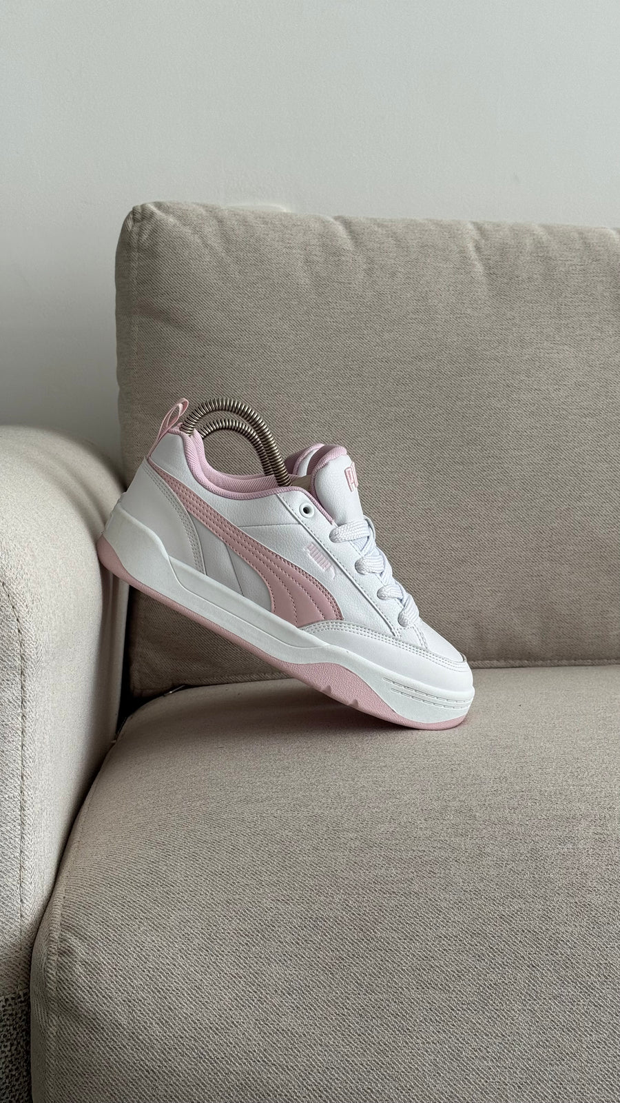 PUMA PARK BLANCO ROSA PROMO