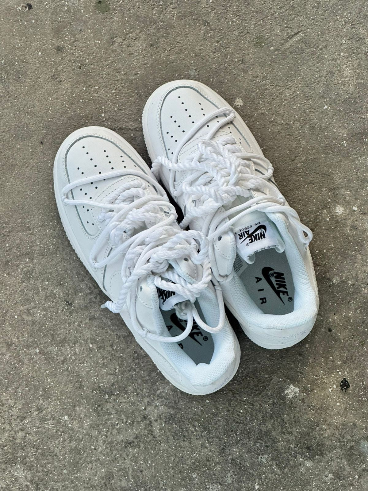 NIKE AF1 TRENZA BLANCO PROMO