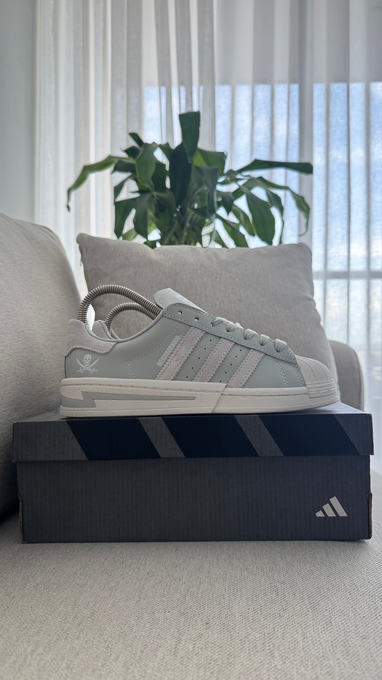 ADIDAS SUPER STAR NEIGHBORHOOD VERDE AGUA MARINA