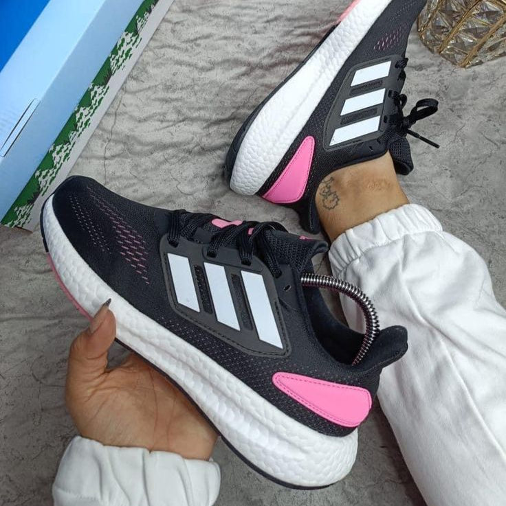 ADIDAS PUREBOOST NEGRO ROSA