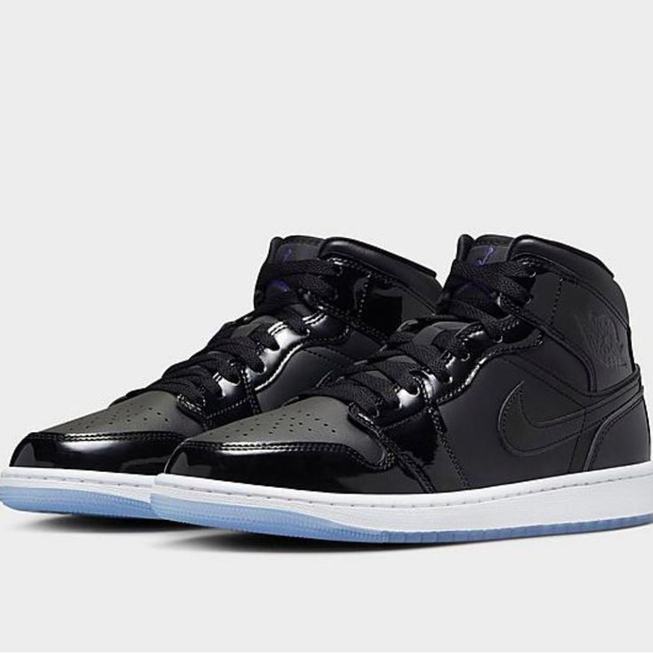 NIKE JORDAN 1 CHAROL NEGRO