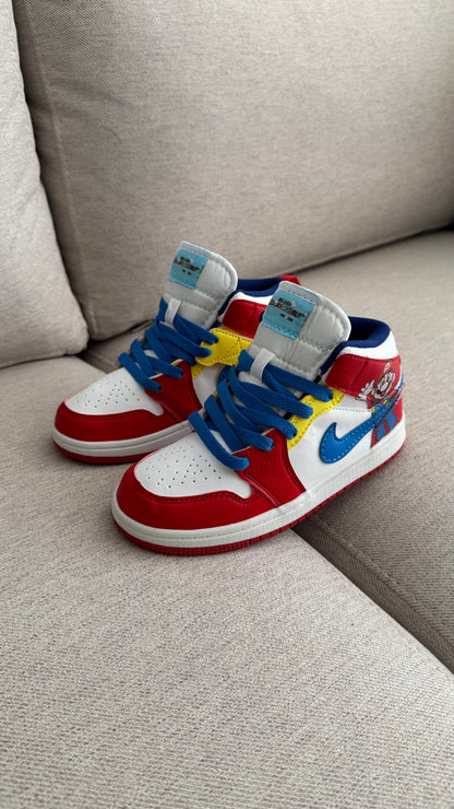 NIKE JORDAN RETRO 1 MARIO BROSS NIÑOS