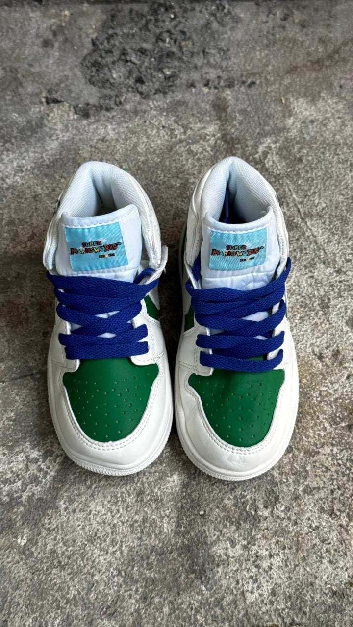 JORDAN RETRO 1 LUIGI VERDE NIÑOS