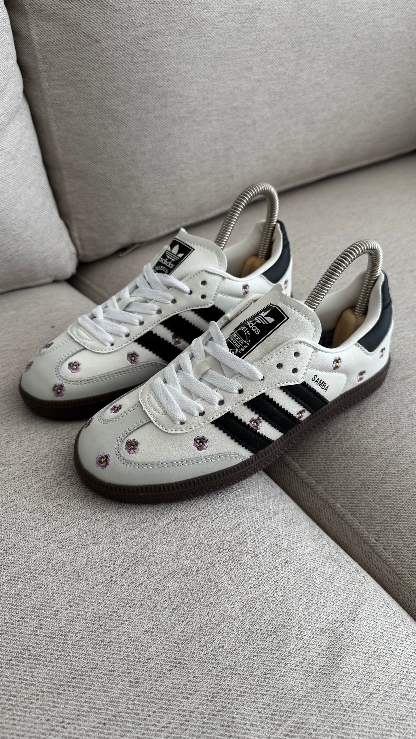 ADIDAS SAMBA FLOR BLANCO