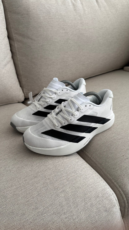 ADIDAS ADIZERO BLANCO NEGRO