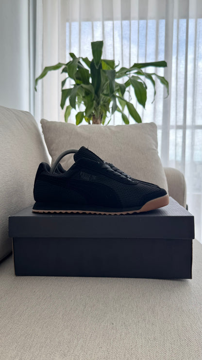 PUMA ROMA NEGRO SUELA DE BOLLO
