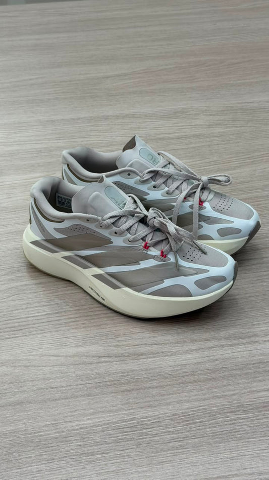 ADIDAS ADIZERO BLANCO BEIGE PLATA