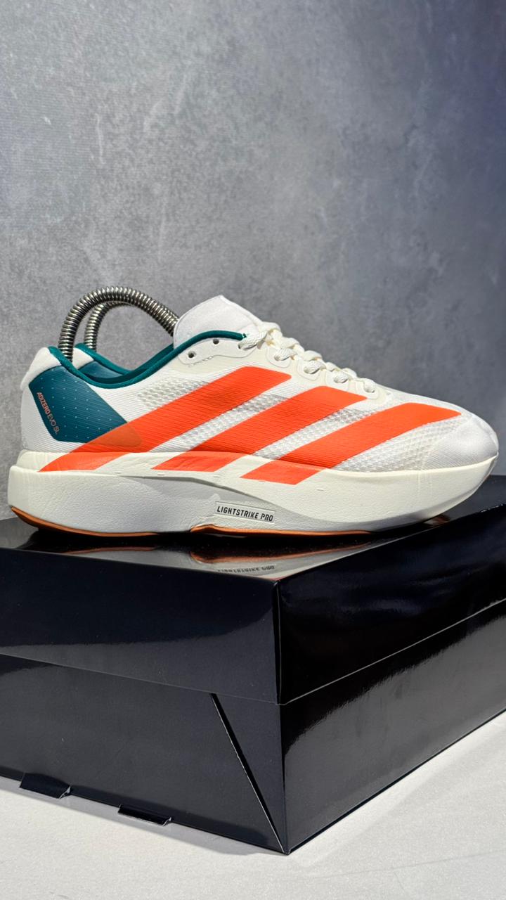 ADIDAS ADIZERO BLANCO NARANJA VERDE