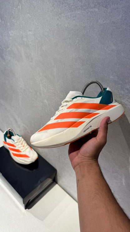 ADIDAS ADIZERO BLANCO NARANJA VERDE
