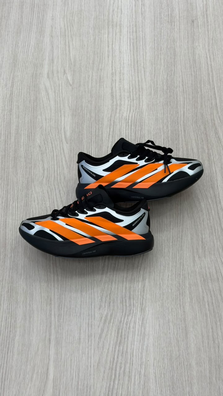 ADIDAS ADIZERO NEGRO NARANJA