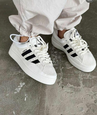 ADIDAS BENITO BLANCO NEGRO NIÑOS