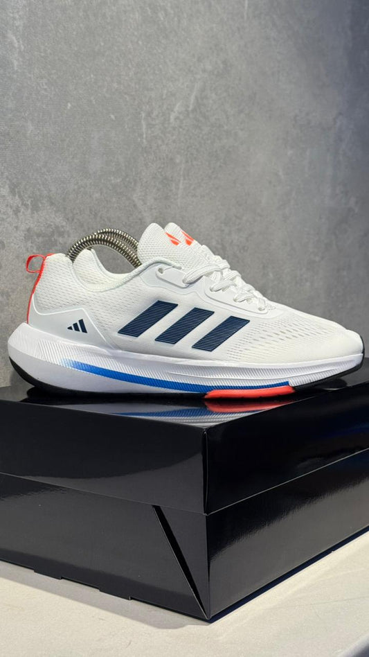 ADIDAS EQ22 BLANCO AZUL NARANJA