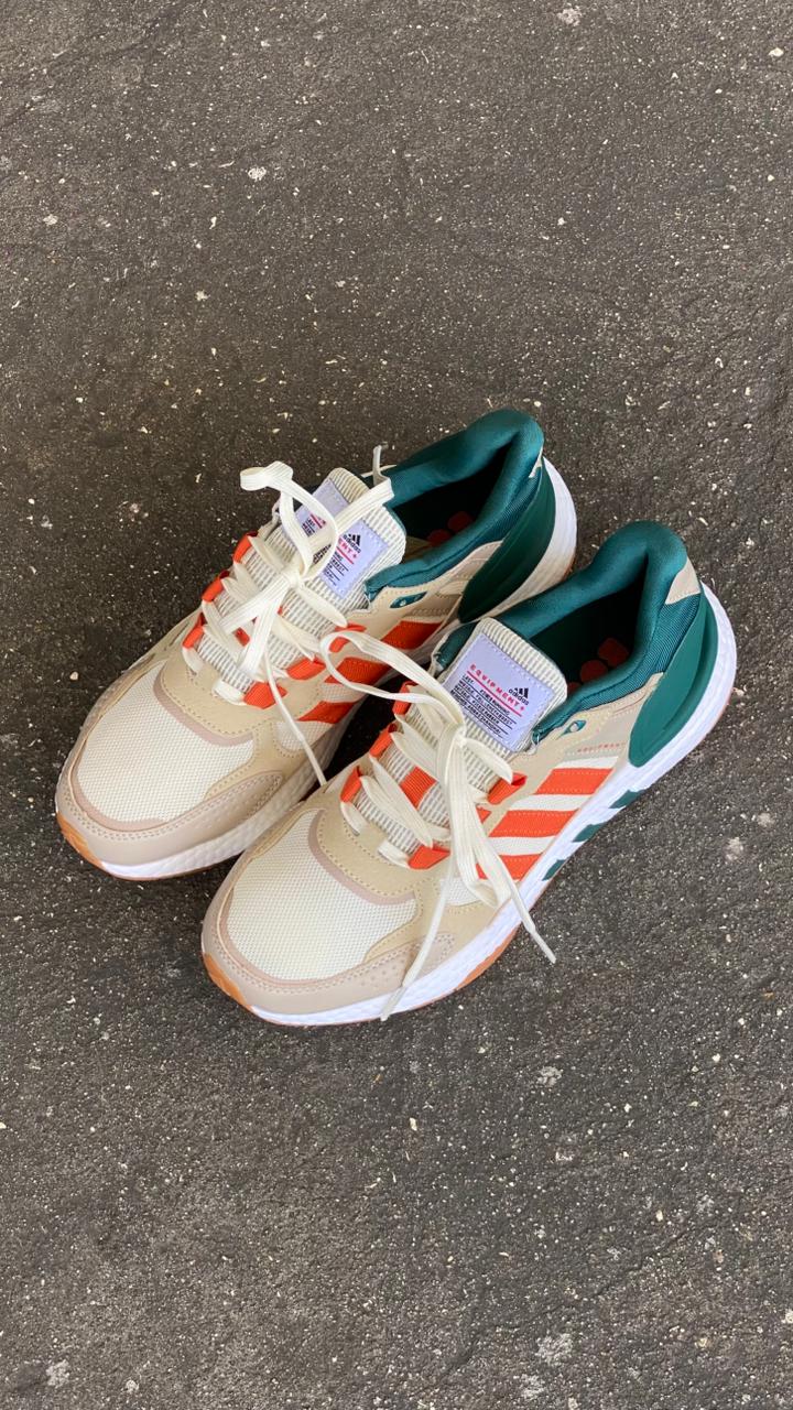 ADIDAS EQUIPAMENT BLANCO NARANJA