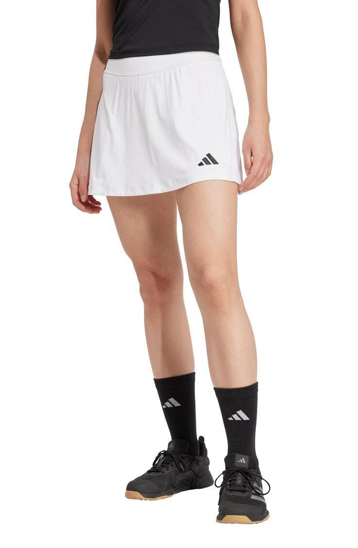 ADIDAS FALDA CON SHORTS BLANCA 3 RAYAS