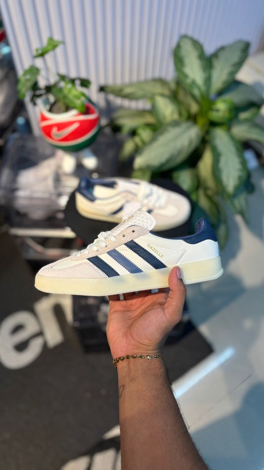 ADIDAS GAZELLE BLANCO AZUL