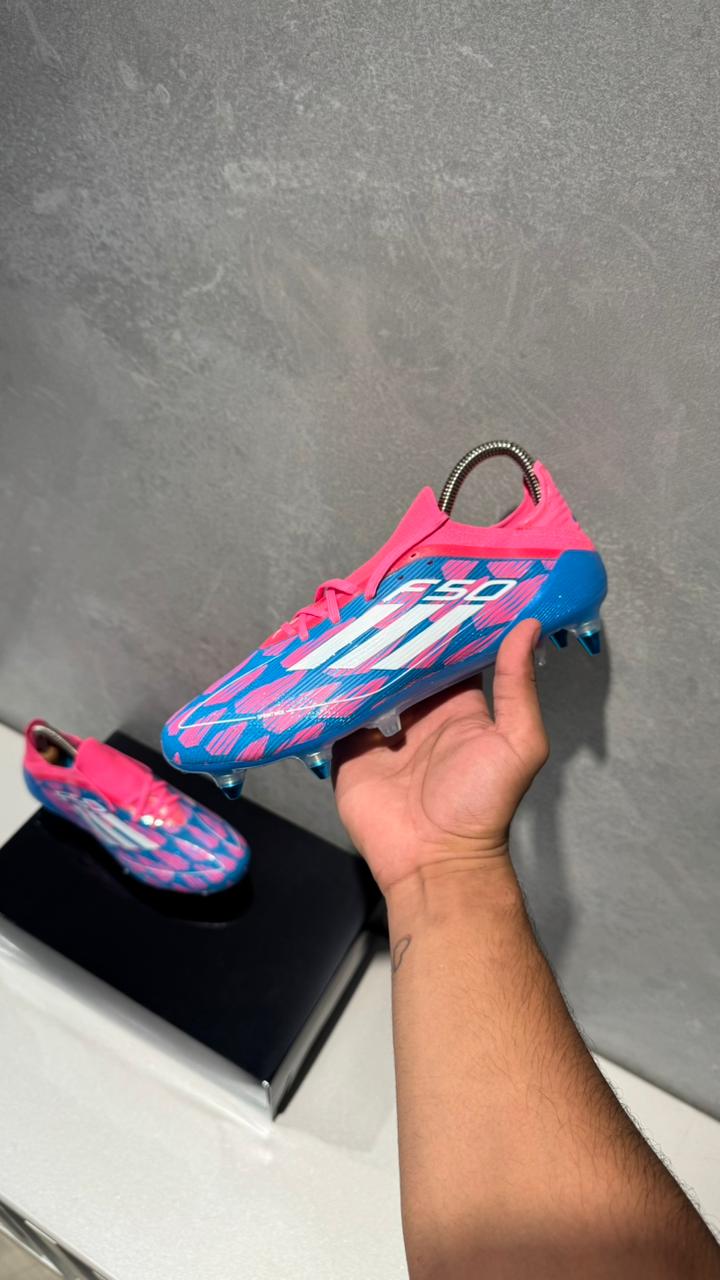 ADIDAS GUAYO F50 AZUL ROSA