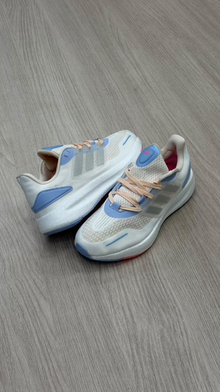 ADIDAS PUREBOOST BEIGE AZUL