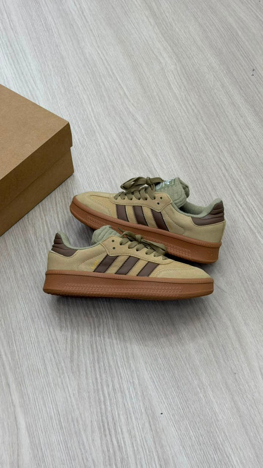 ADIDAS SAMBA PLATAFORMA CAFE
