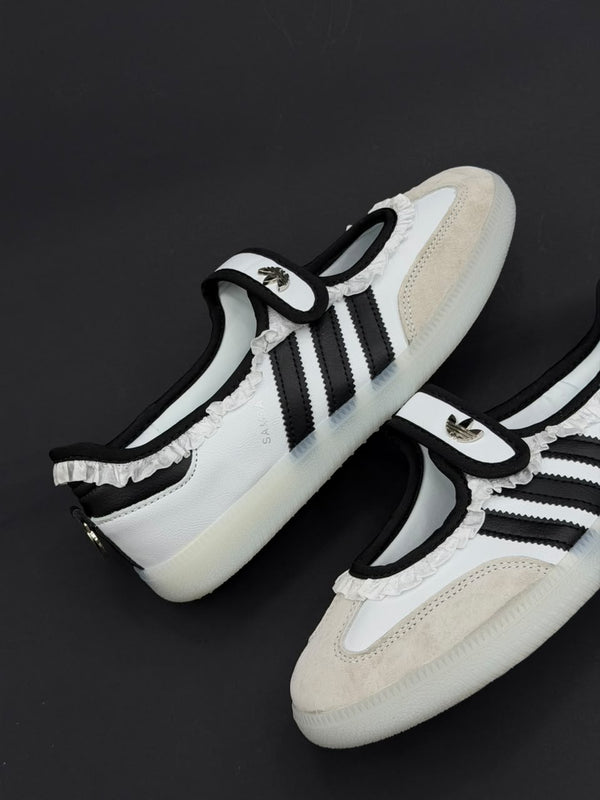 ADIDAS SAMBA ZAPATILLA JANE BLANCO NEGRO