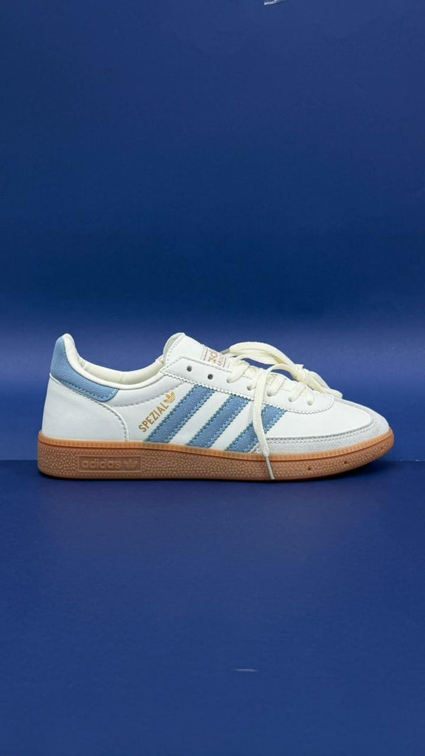 ADIDAS SPEZIAL BLANCO AZUL CELESTE