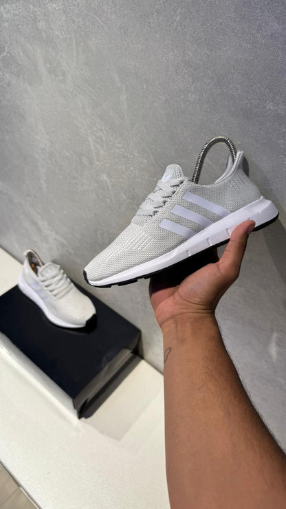 ADIDAS SUIT GRIS BLANCO