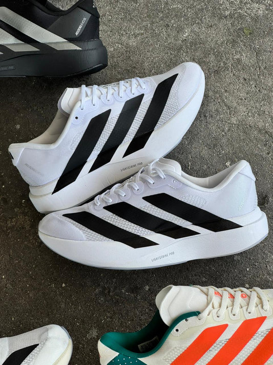 ADIDAS ADIZERO BLANCO NEGRO
