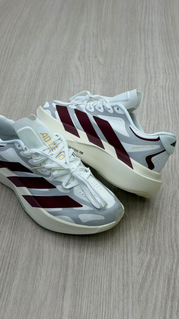 ADIDAS ADIZERO BLANCO VINOTINTO