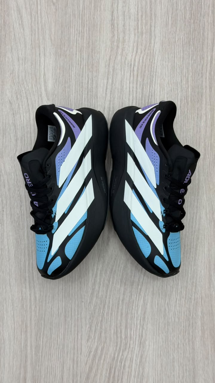 ADIDAS ADIZERO NEGRO MORADO AZUL