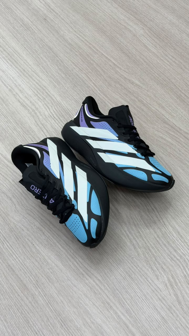 ADIDAS ADIZERO NEGRO MORADO AZUL