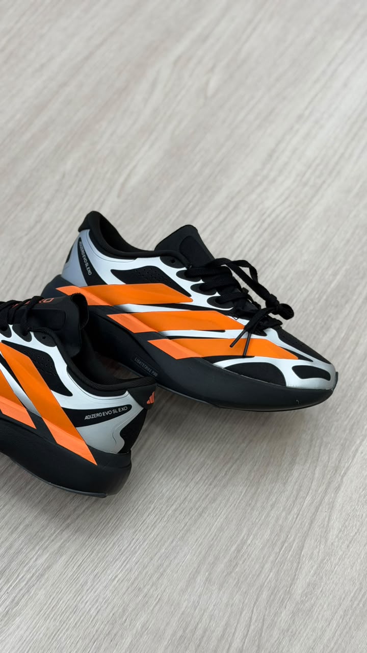 ADIDAS ADIZERO NEGRO NARANJA