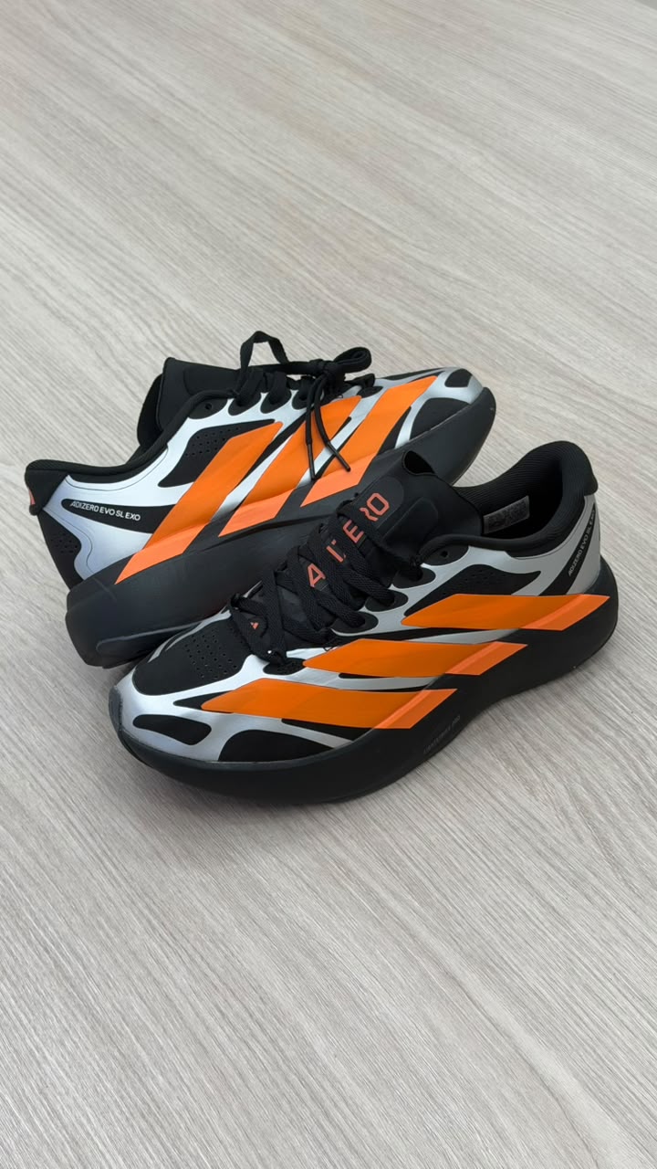 ADIDAS ADIZERO NEGRO NARANJA
