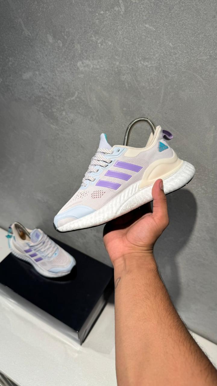 ADIDAS ALPHABOUNCE GRIS MORADO