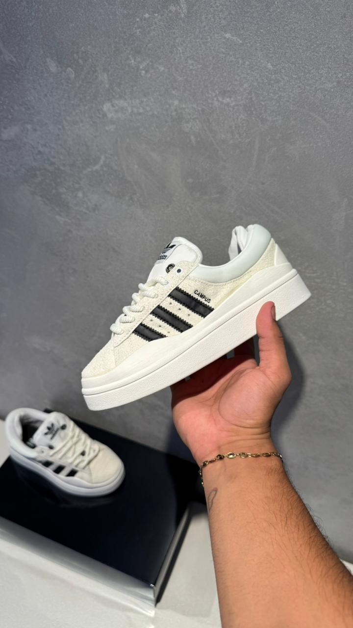 ADIDAS BENITO BLANCO NEGRO NIÑOS