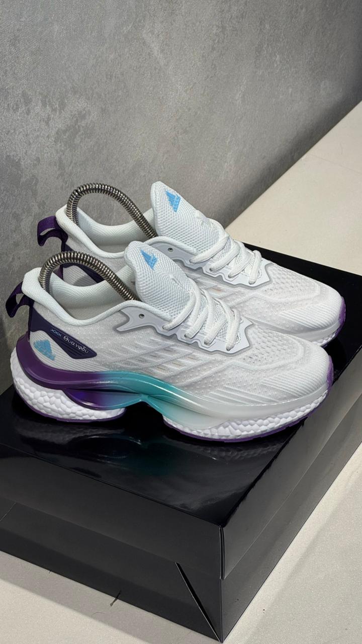 ADIDAS BOOST BLANCO MORADO