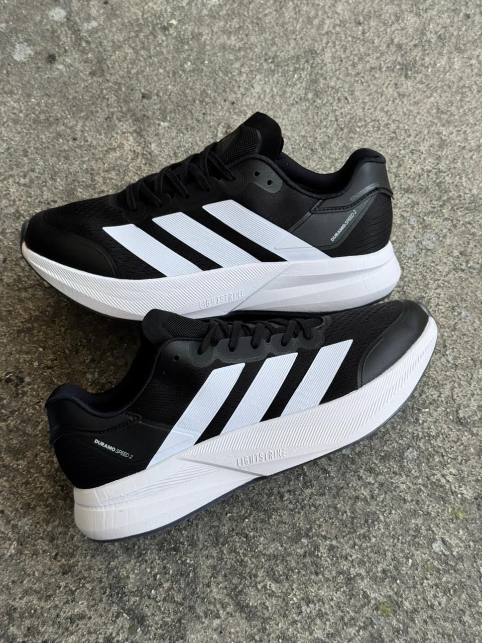 ADIDAS DURAMO SPEED 2 NEGRO BLANCO