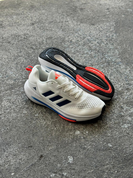 ADIDAS EQ22 BLANCO AZUL NARANJA