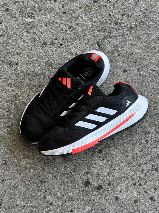 ADIDAS EQ22 NEGRO BLANCO NARANJA